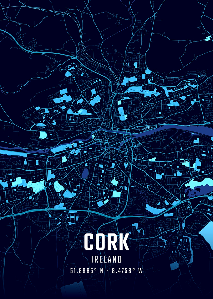Cork City Map