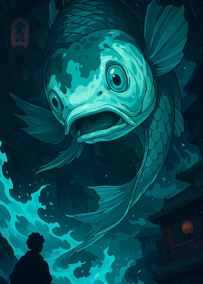 Giant Koi Fish