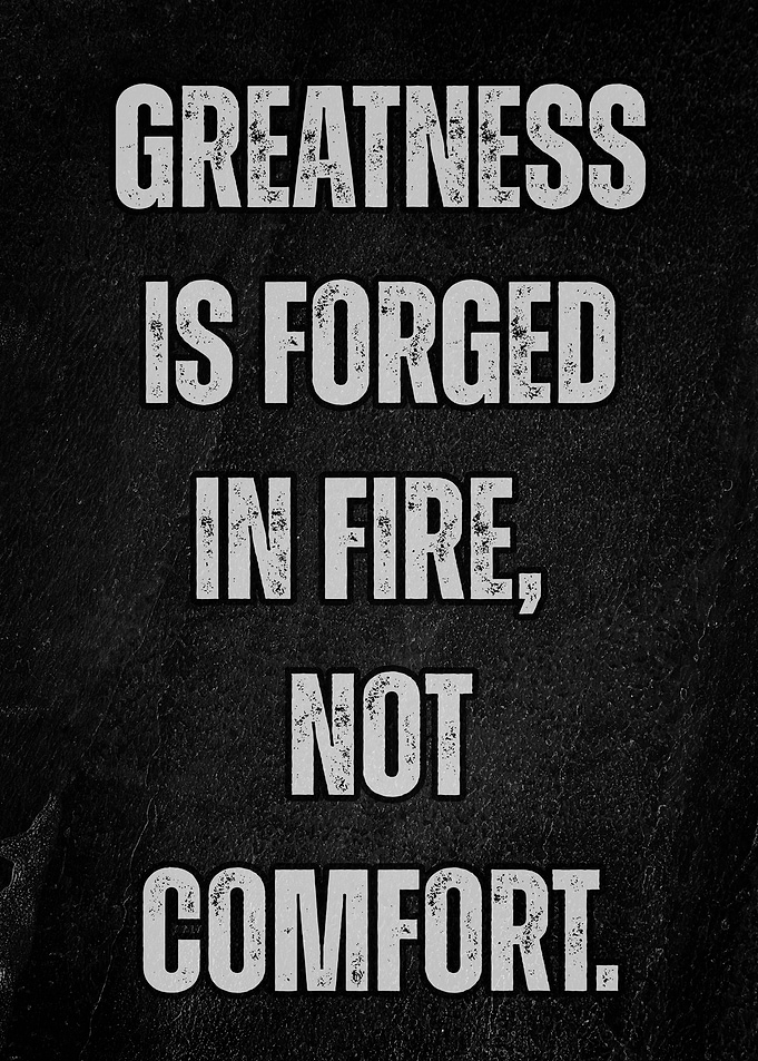Greatness is Forged in Fire