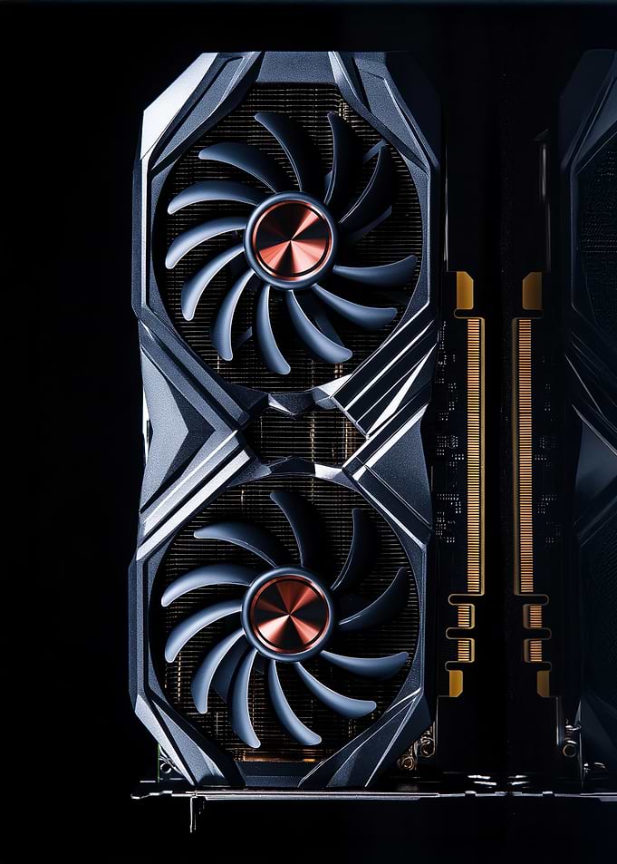 Graphics Card with Dual Fans
