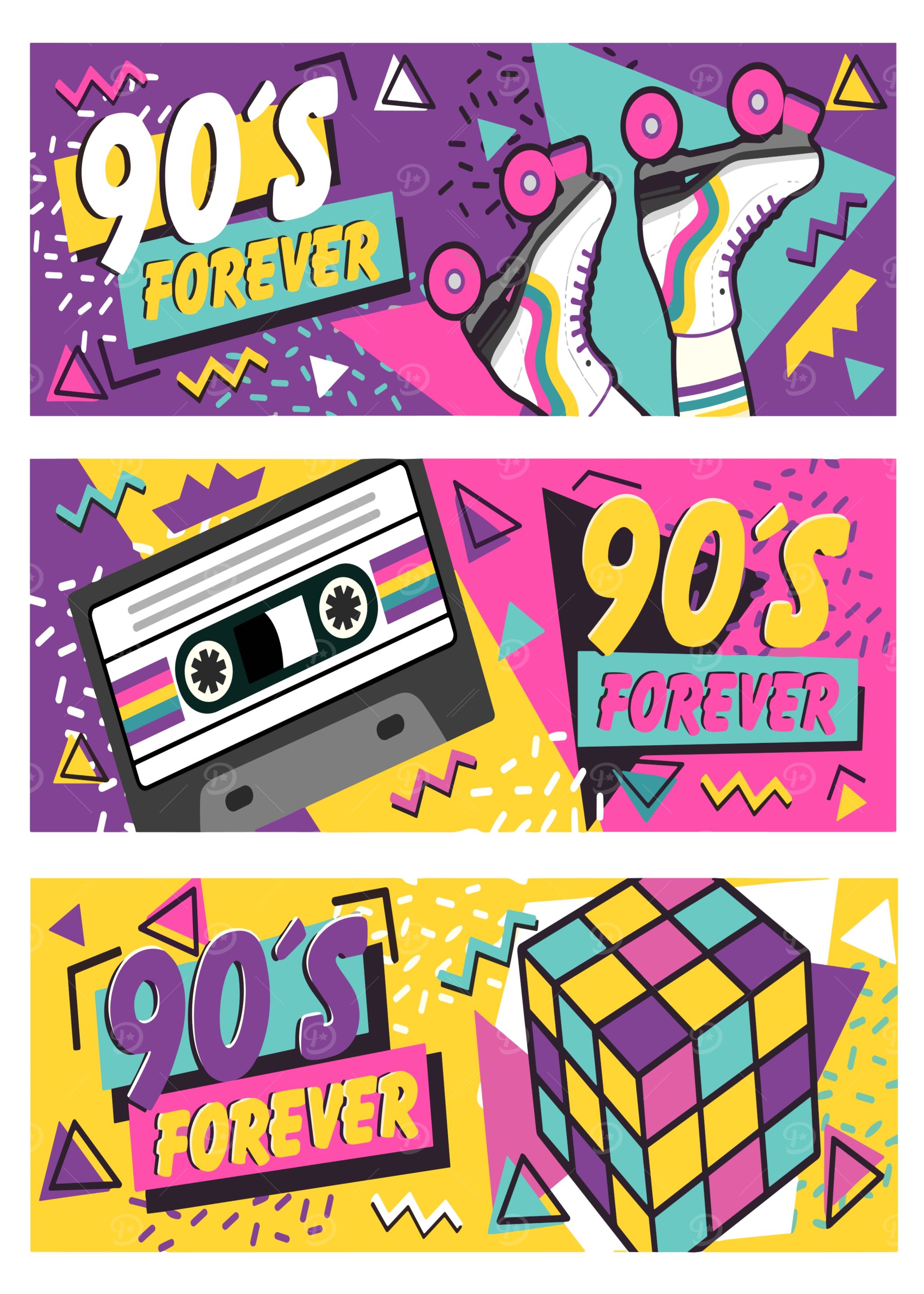90's Forever Retro Design