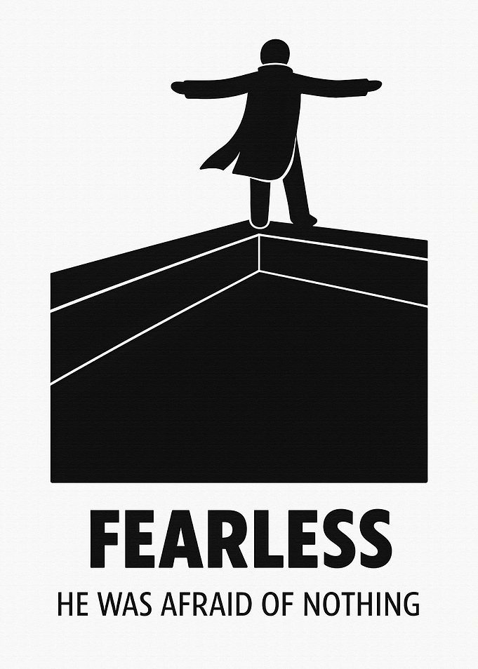 Fearless Minimalist Poster