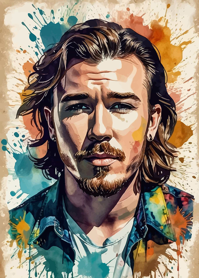 Morgan Wallen Vintage Colorful