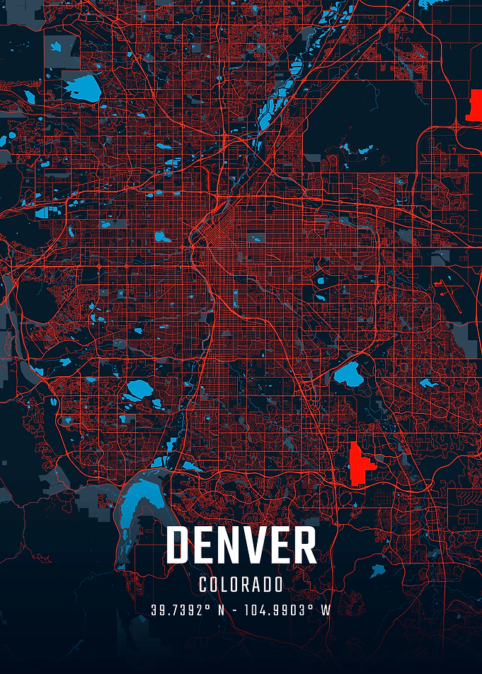 Denver City Map
