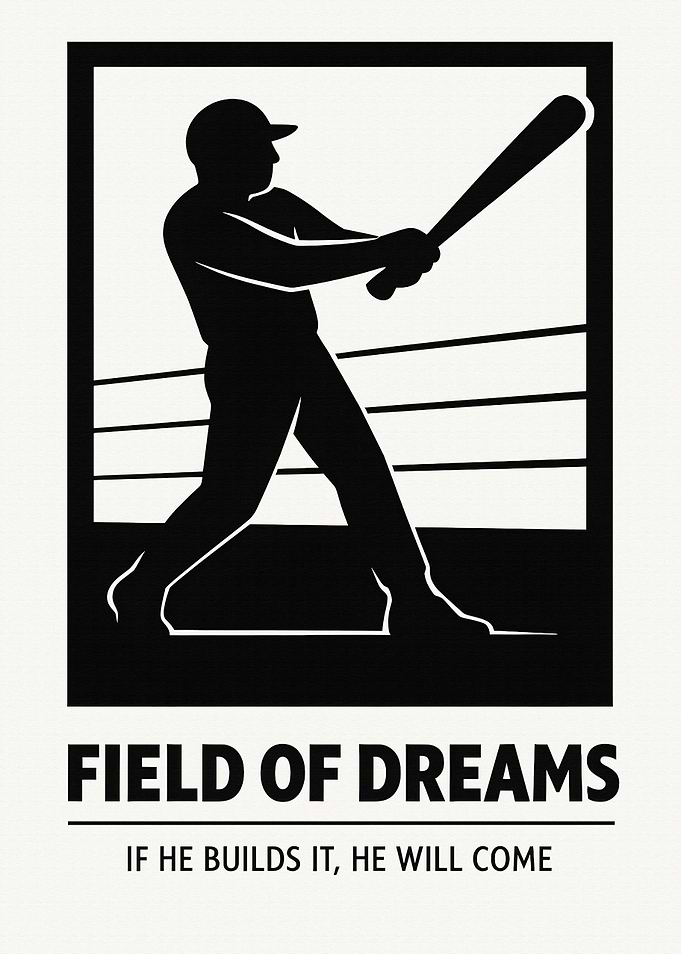 Field of Dreams Baseball Poster