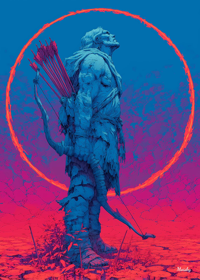 The Archer Who Never Shot – Heroic Symbolism in Silence