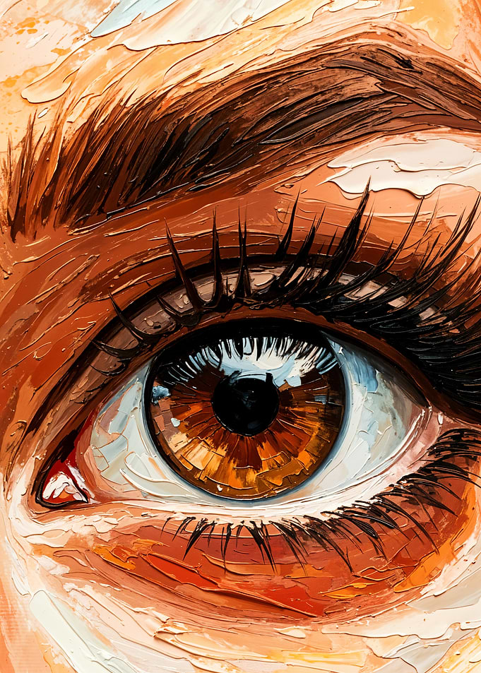 Detailed Eye Painting