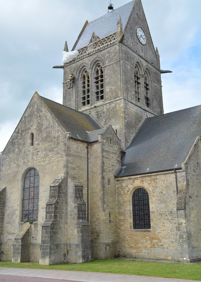 Sainte-Mère-Église Church, Normandy