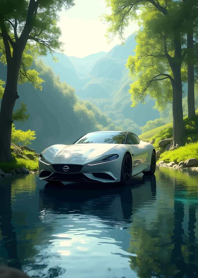 Car in Nature