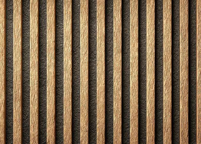 Wooden Slats on Textured Background
