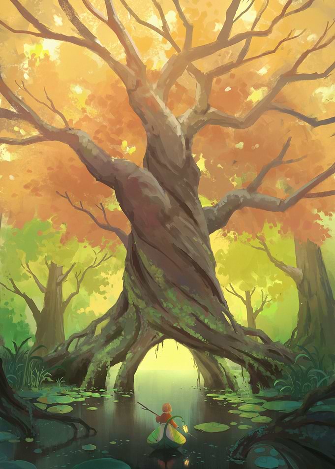 Enchanted Forest River Journey