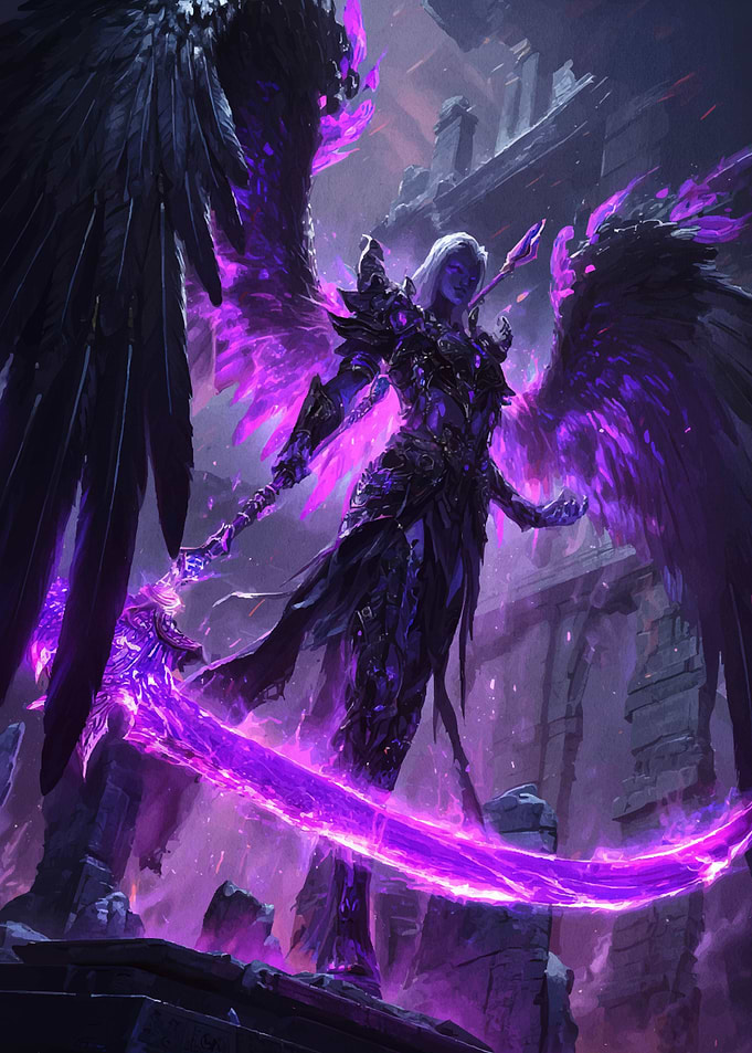 Dark Angel Purple Energy