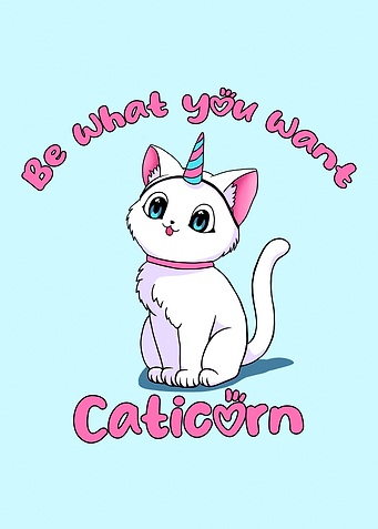 Be what you want Caticorn