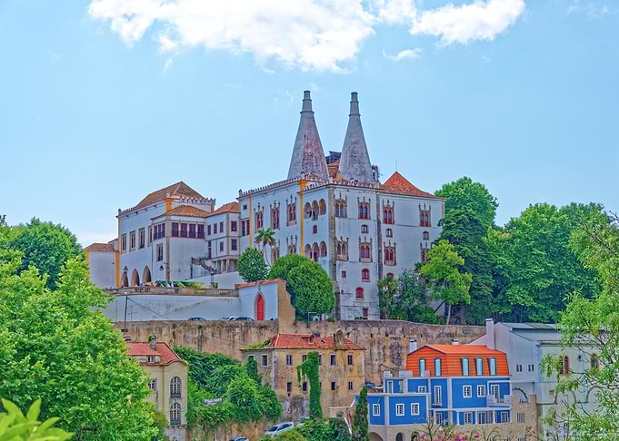 Sintra Palace, Sintra, Portugal