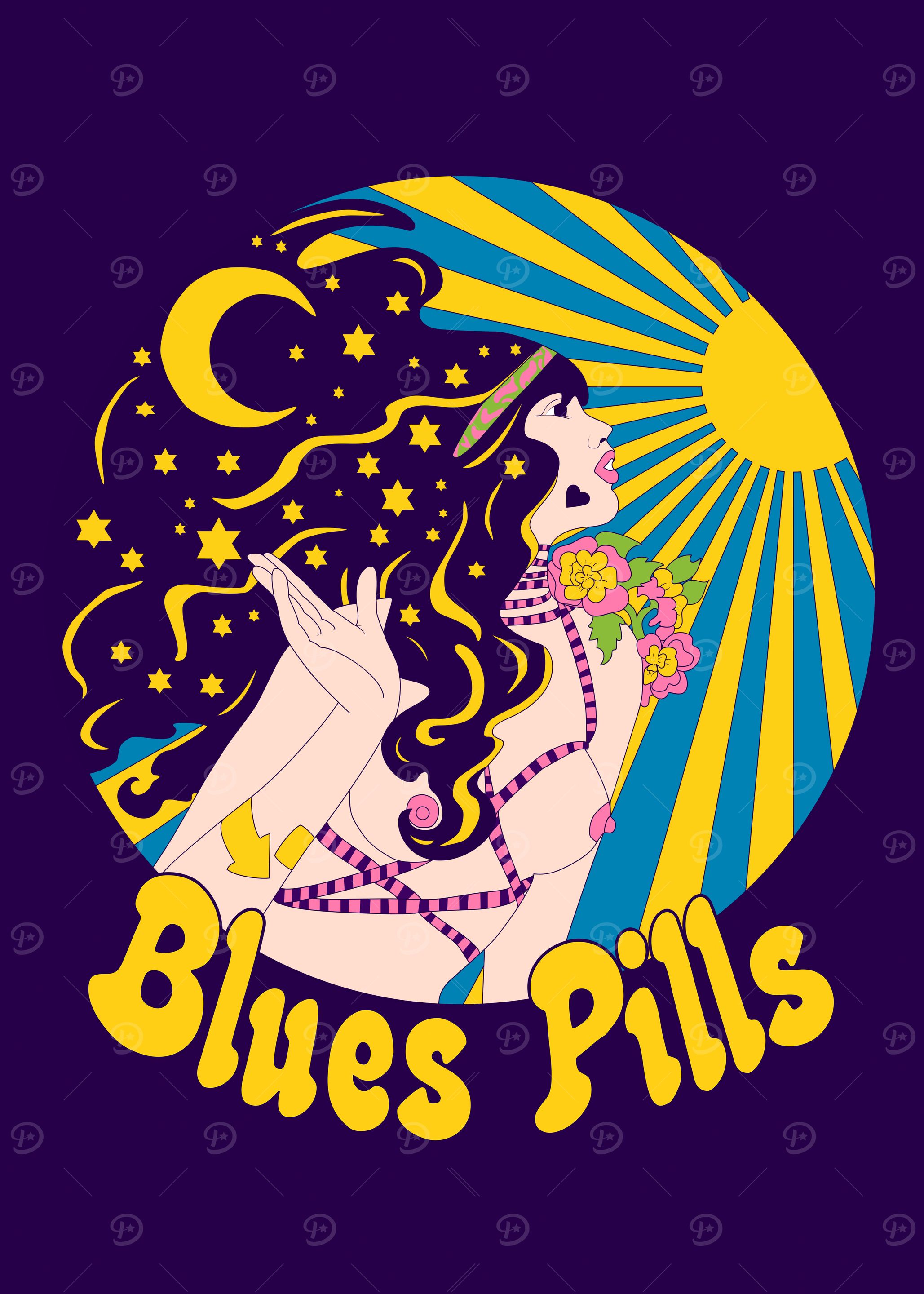 Blues Pills Psychedelic Art