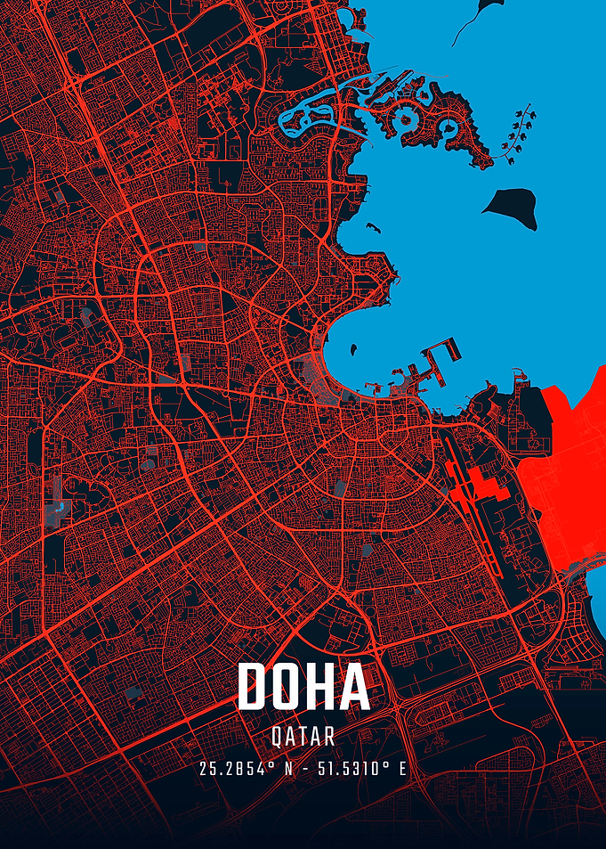 Doha City Map