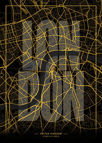 London City Map Art