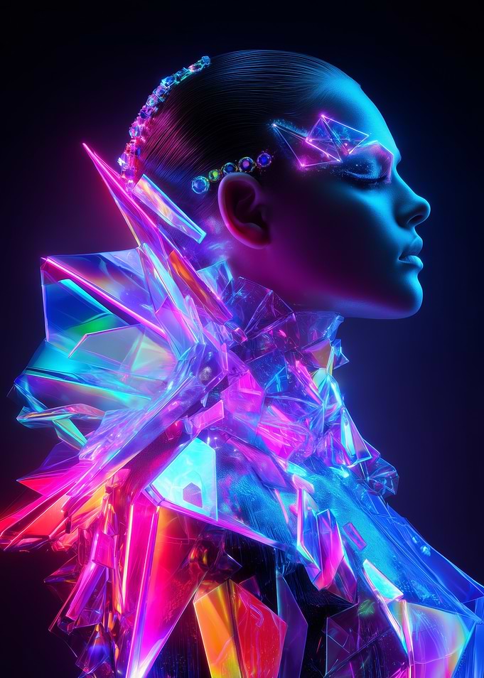Crystalline Woman Profile