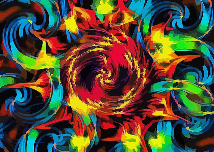 Colorful Abstract Swirl