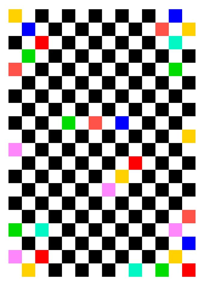 Colorful chess