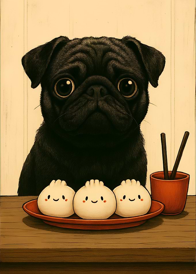 Pug and Dumplings