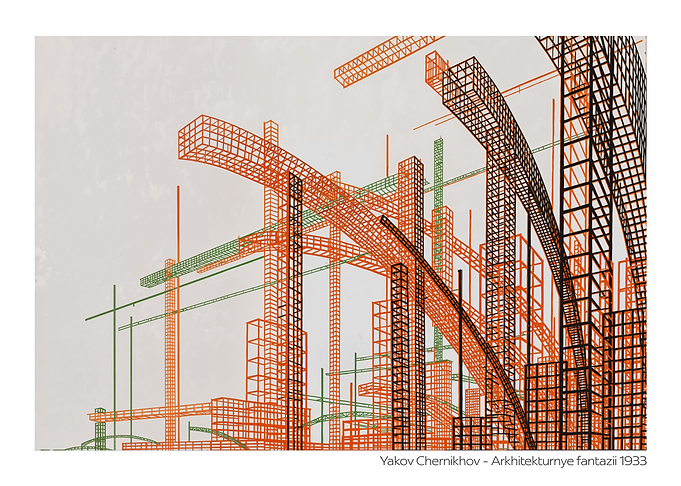 Chernikhov Architectural Industrial Construction
