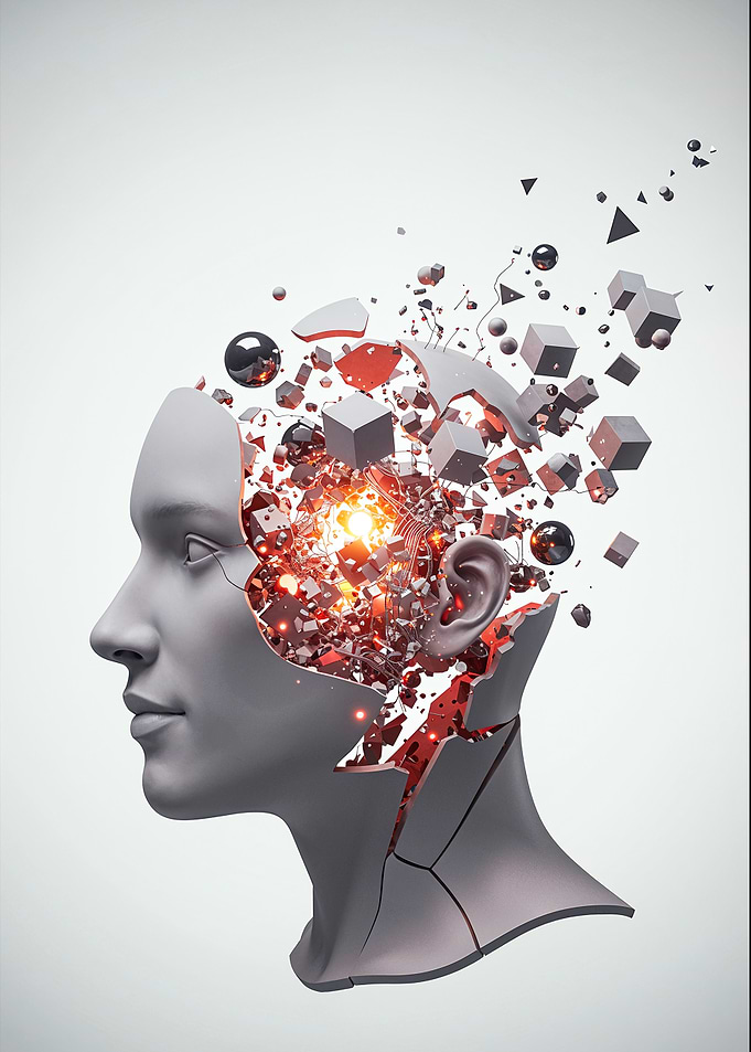 Exploding Mind Concept