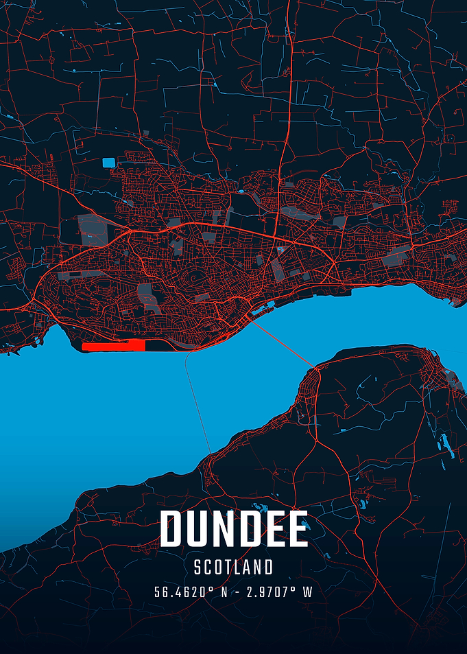 Dundee City Map