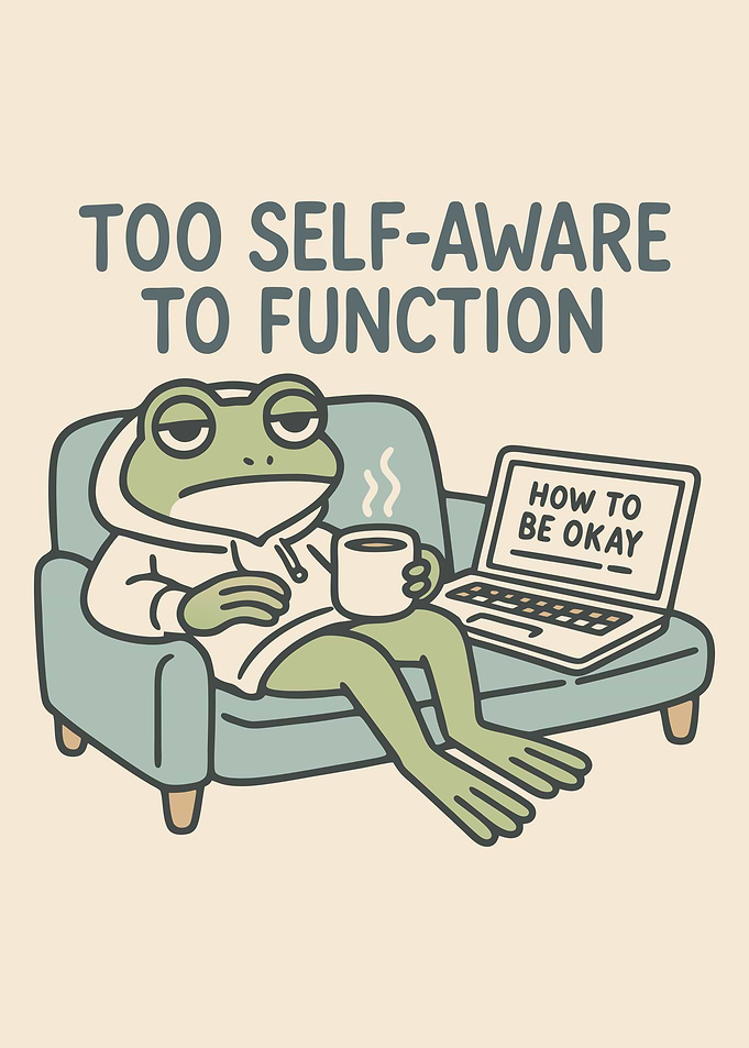 Funny Existential Frog Quote