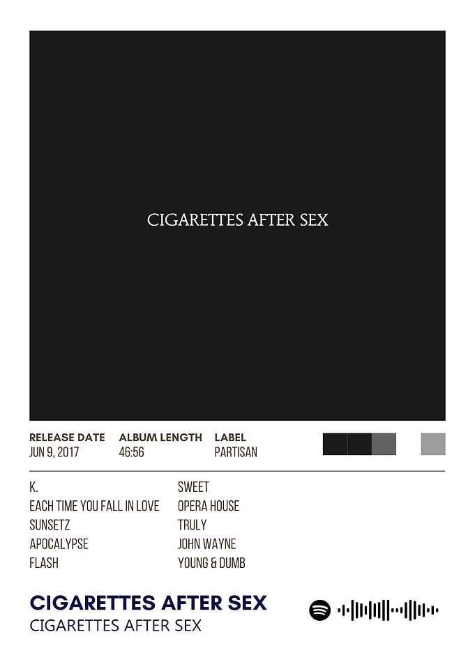 Cigarettes After Sex Album