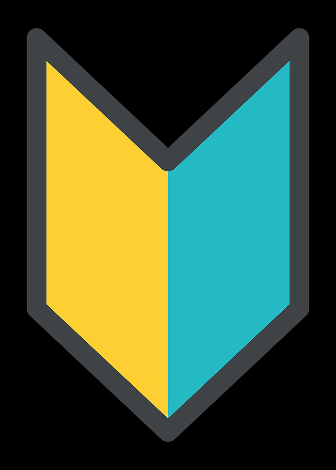 Shoshinsha mark symbol
