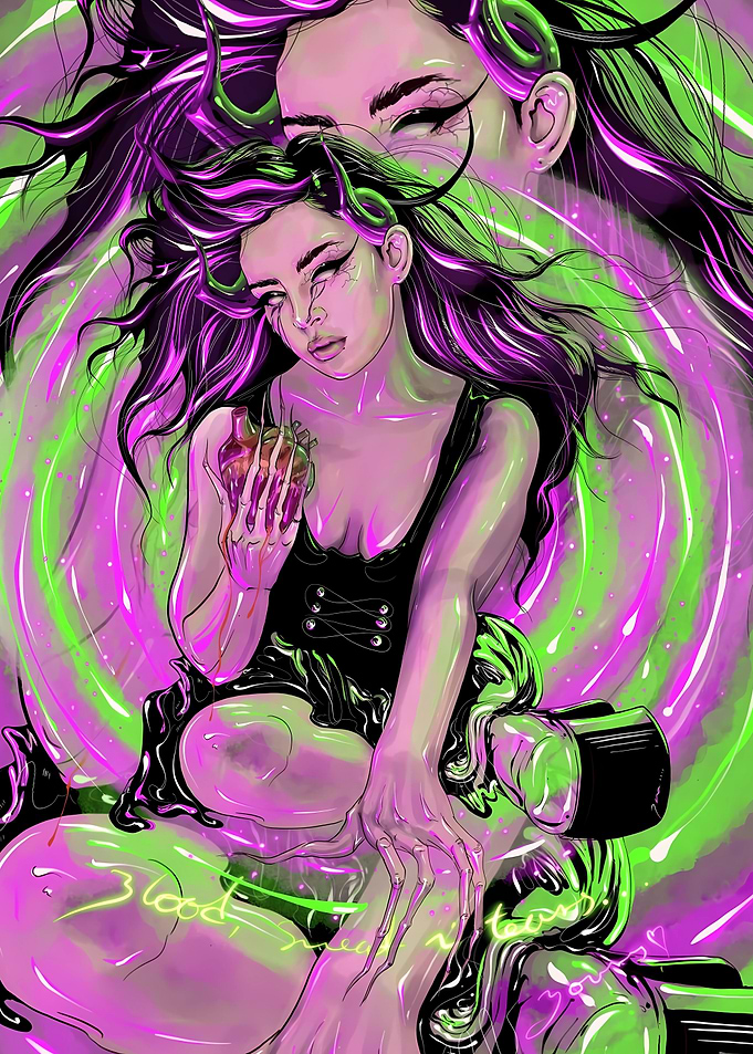 charli xcx fanart
