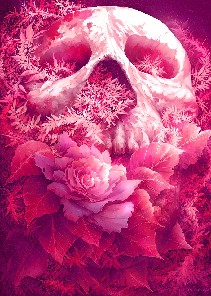 Rose Skull