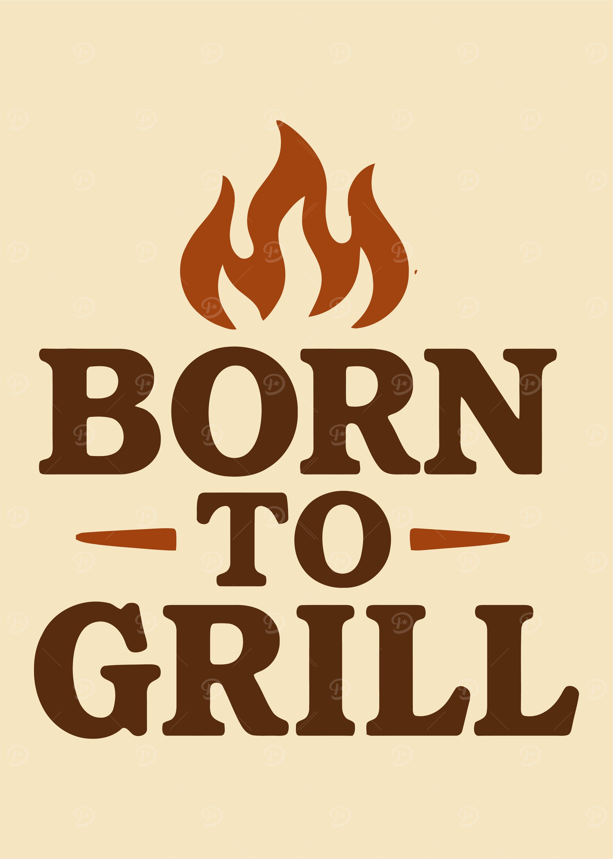 Born to Grill Graphic