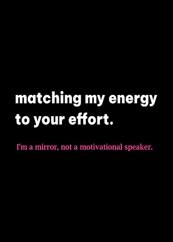 Matching Energy Text Art