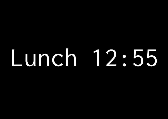 Lunch 12.55 Funny Bible Verse Food Lover