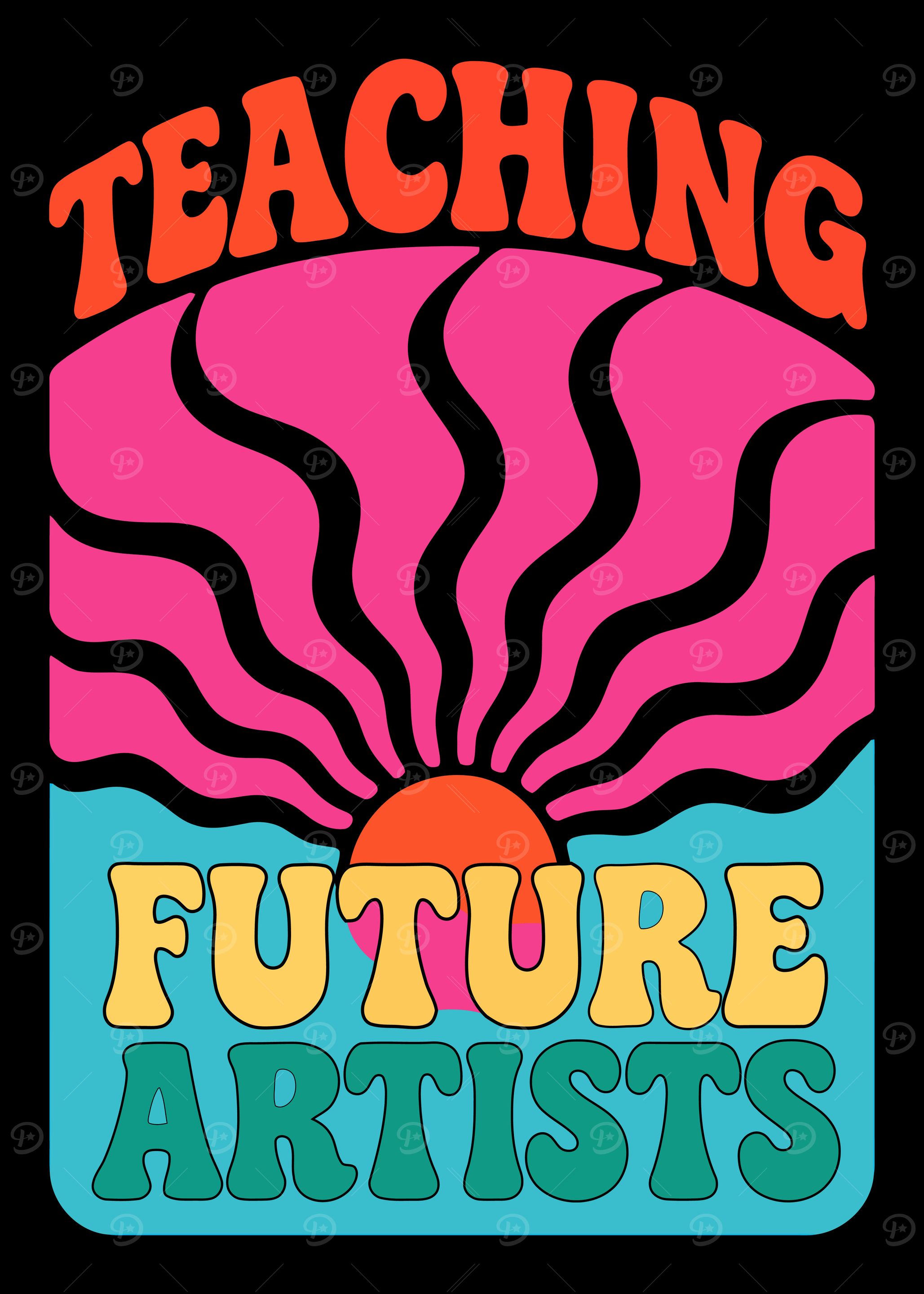 Teaching Future Artists Retro Design
