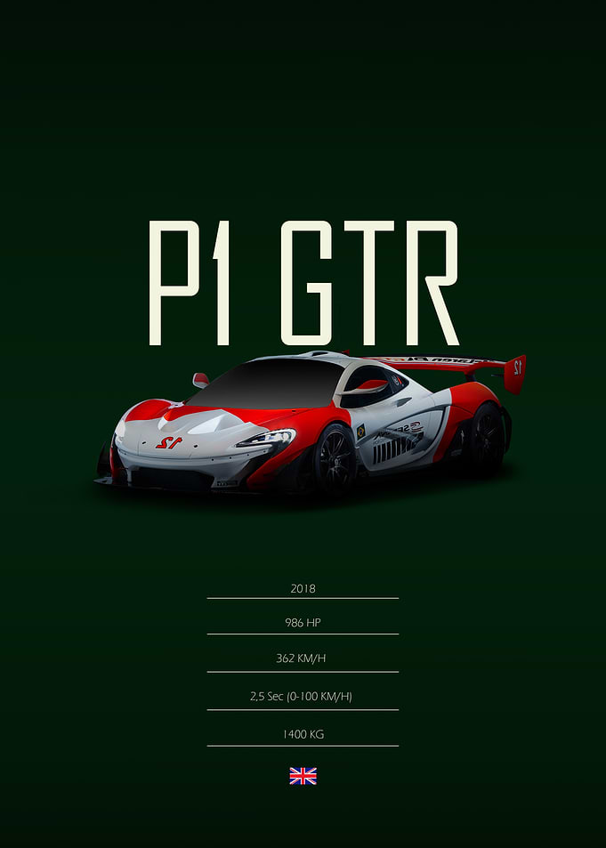 2018 McLaren P1 GTR