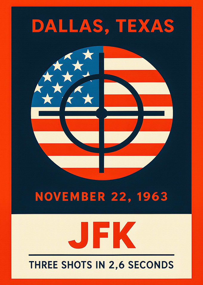 JFK Assassination Poster - Dallas, Texas