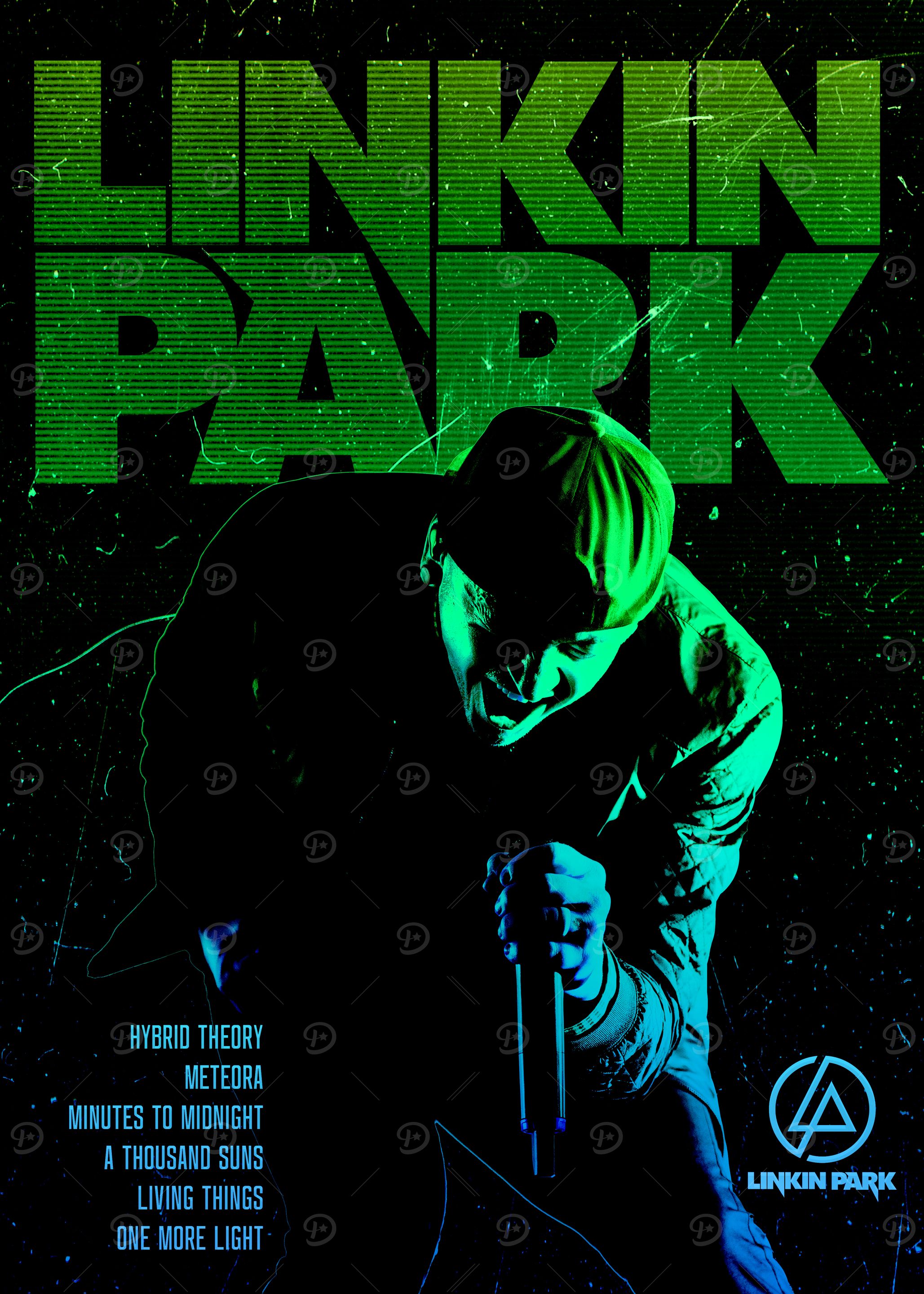 Linkin Park Concert Poster