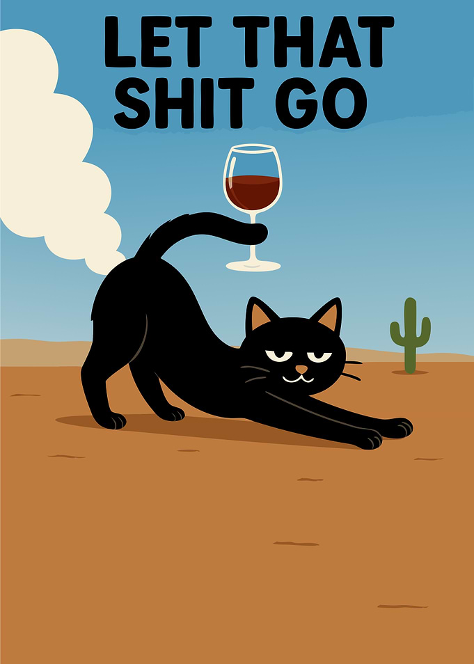 Let That Shit Go Cat