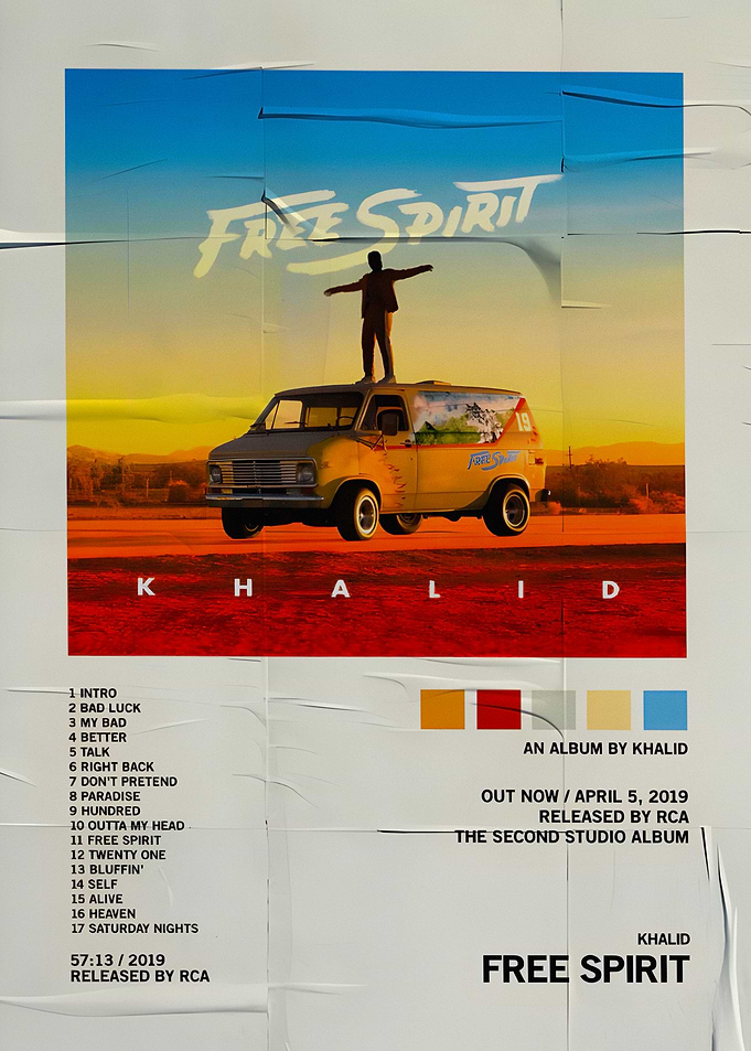 Khalid - Free Spirit Album Cover