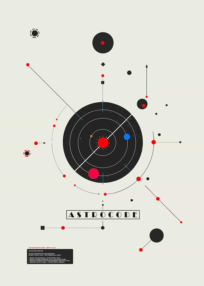 Astrocode Abstract Geometric Art