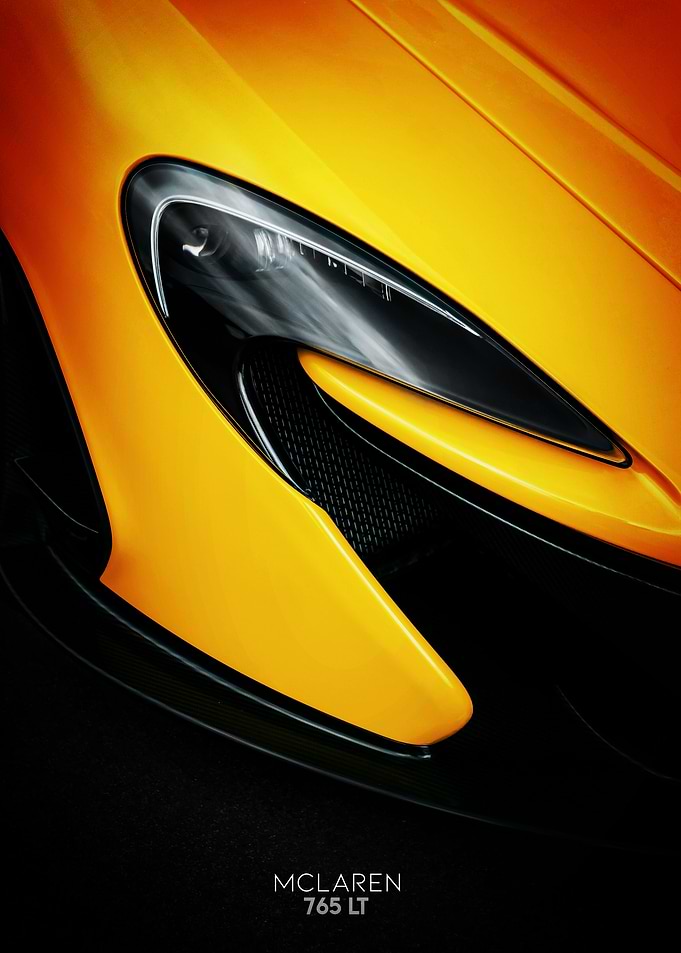 McLaren 765 LT Yellow
