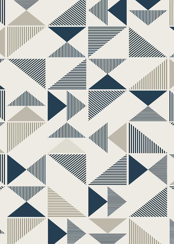 Geometric Triangle Pattern