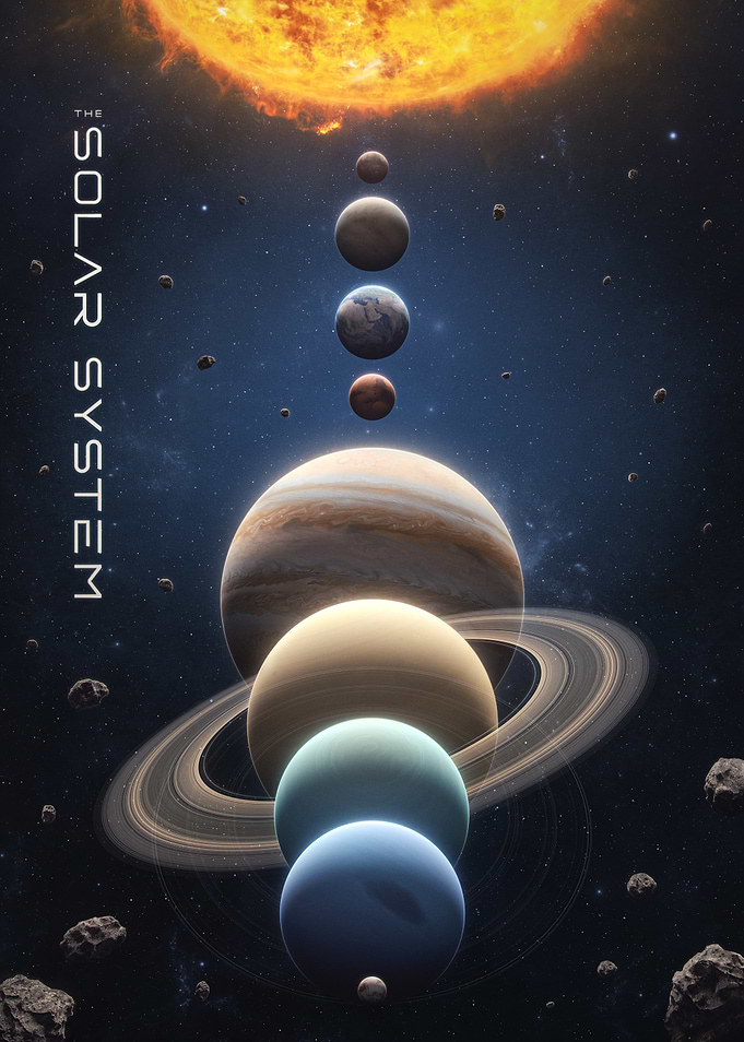 The Solar System Panorama