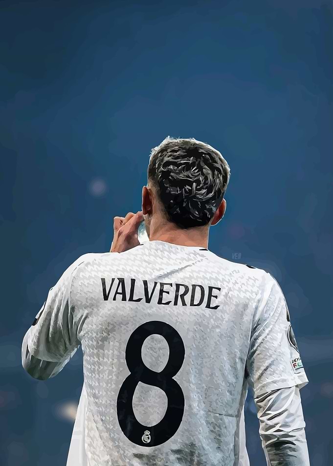 Valverde #8 Soccer Jersey