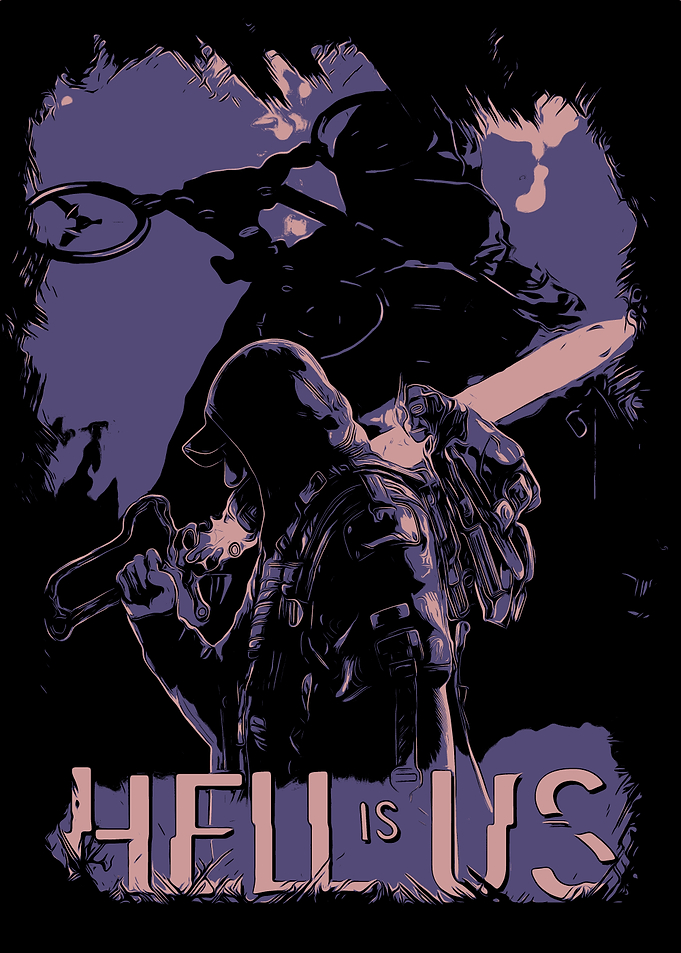 Hell is Us Dark Illustration
