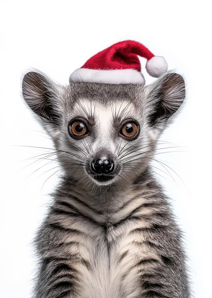 Festive Ringtail Portrait