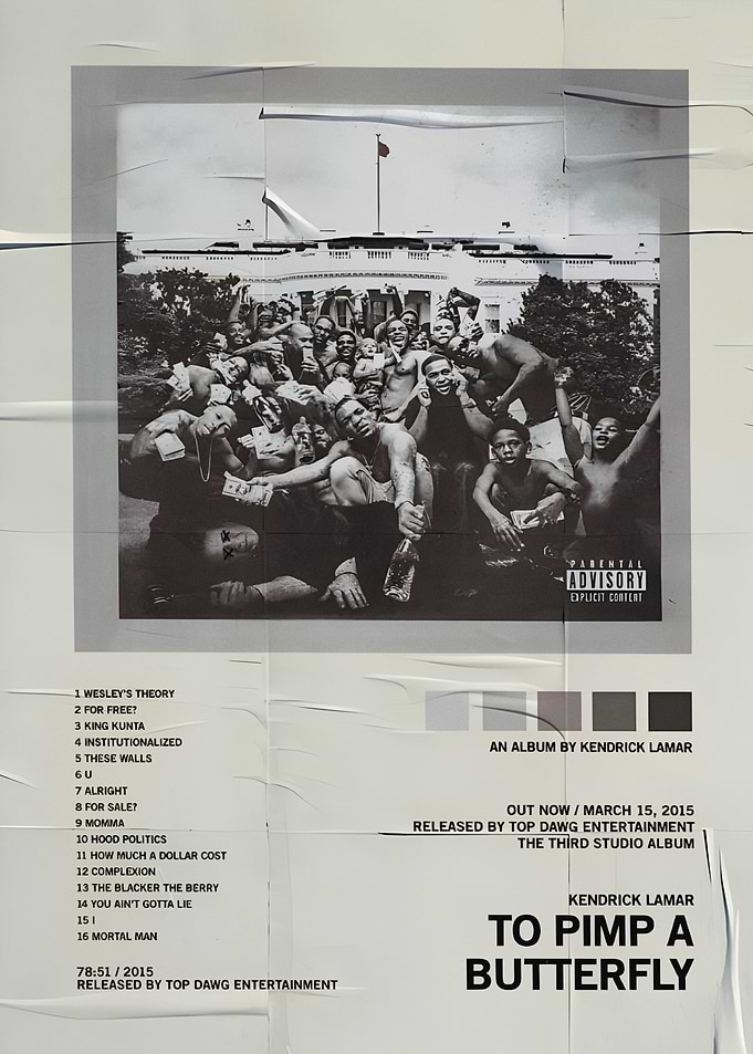 To Pimp a Butterfly Album Cover